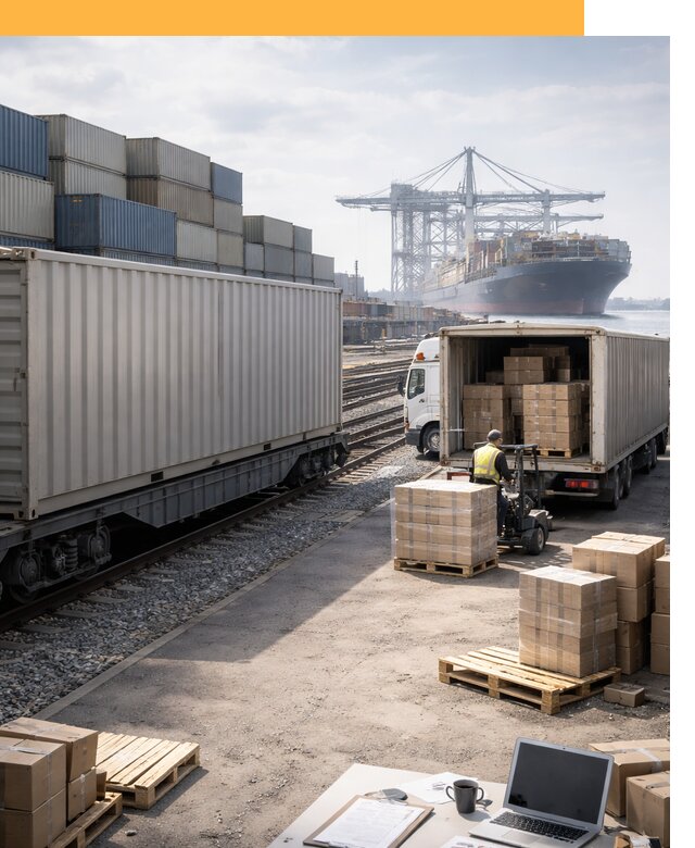 Мультимодальные перевозки грузов по миру от 49266 руб