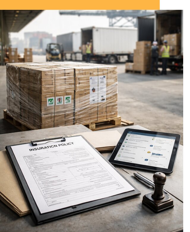 Страхование международных грузов от 3832 руб, полная защита