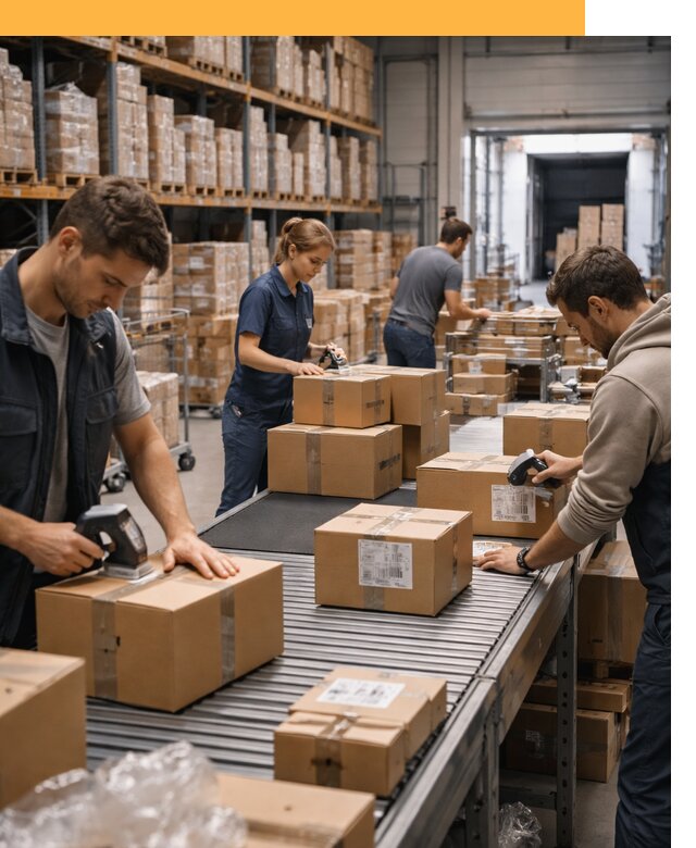 Доставка товаров для маркетплейсов от двери до склада от 8211