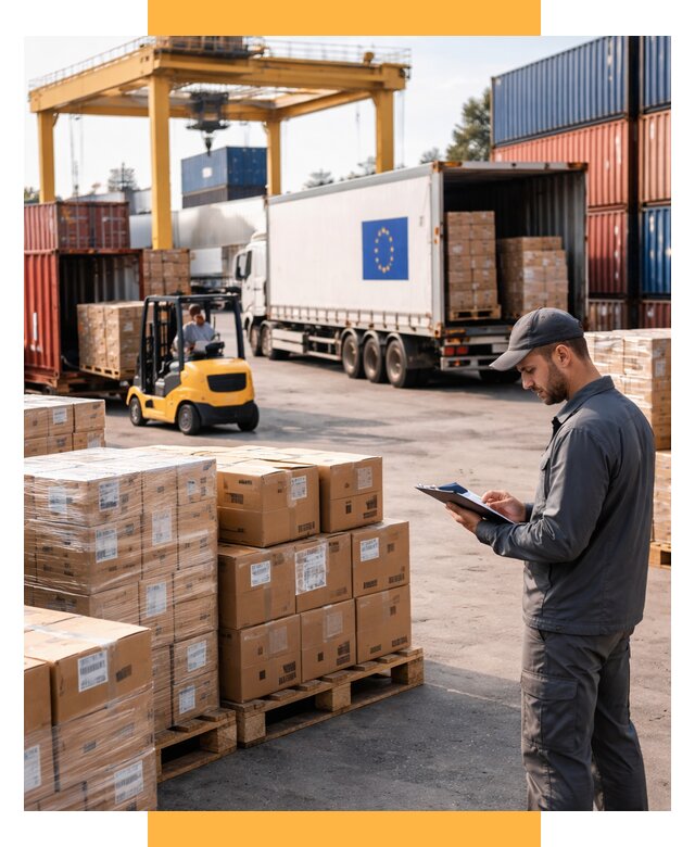 Доставка грузов из Европы от 13138 р., логистика СетСервис-Днк