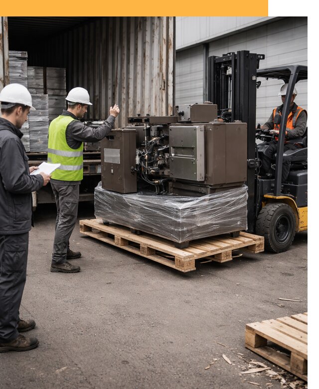 Доставка промышленного оборудования из Европы от 49266