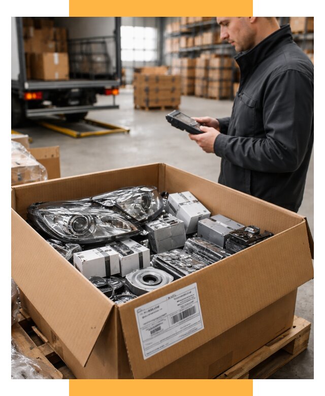 Доставка автозапчастей из Европы под ключ от 13685 р. | СетСервис-Днк