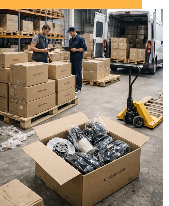 Доставка автозапчастей из Европы от 13685 руб быстро и надёжно