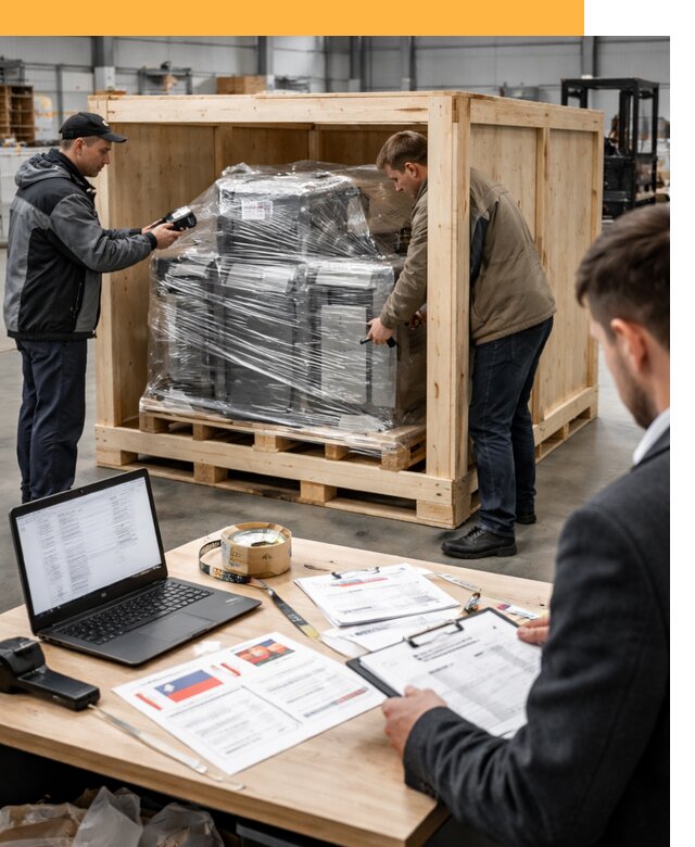 Доставка промышленного оборудования из США от 71162 руб