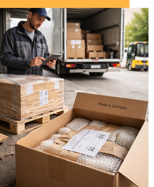 Доставка грузов из Германии от 49266 руб с таможенным оформлением