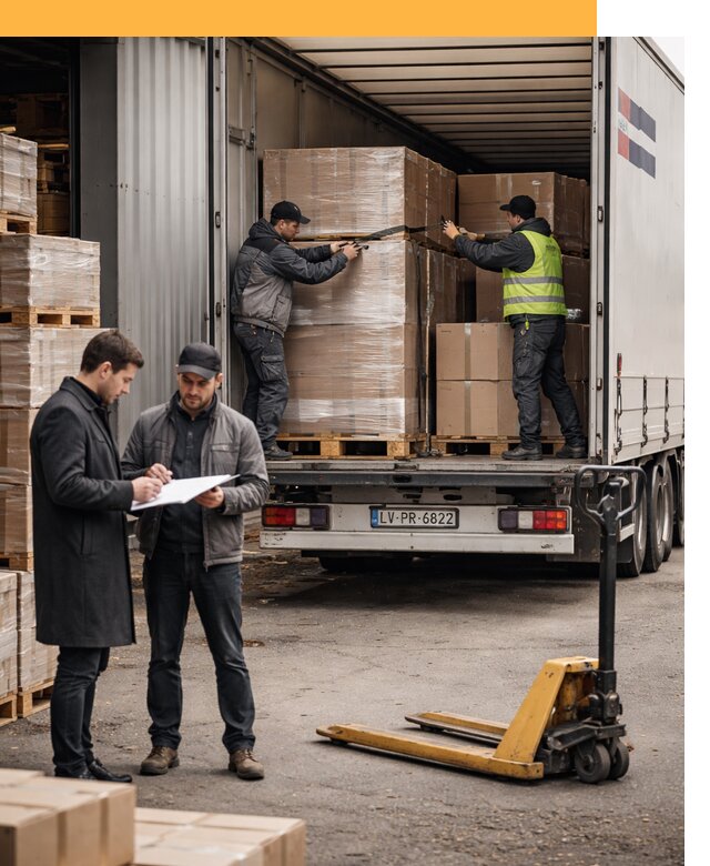 Автоперевозки из Латвии — международная доставка от 82110