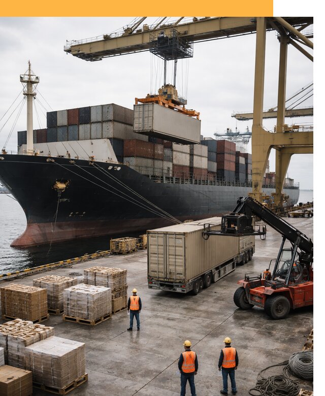 Морские перевозки из Индии: доставка FCL/LCL, таможня от 131376