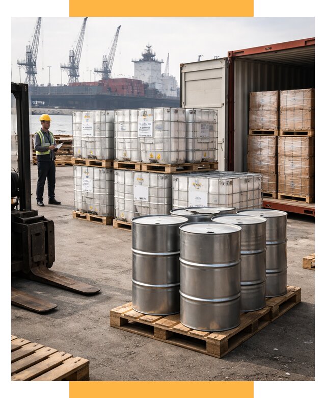 Доставка химического сырья из Индии от 273700 р. | СетСервис-Днк