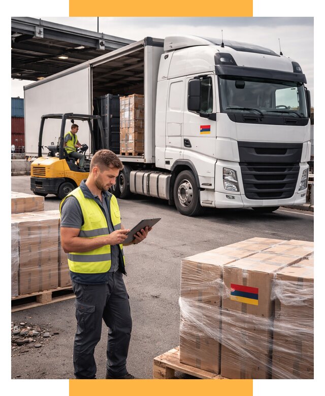 Автоперевозки из Армении от 104006 р. — услуги СетСервис-Днк