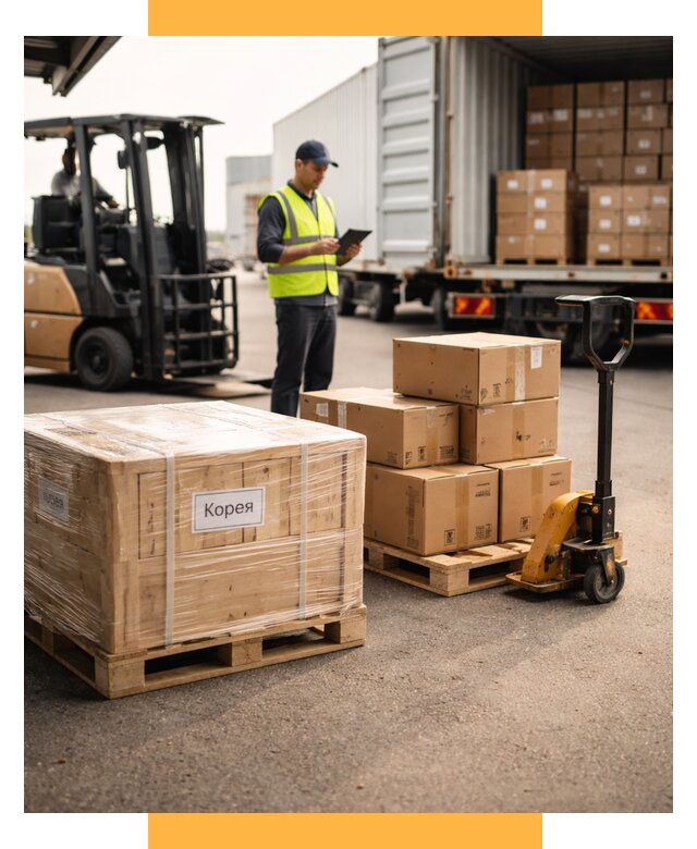 Доставка грузов в Корею из России от 38318 р. | СетСервис-Днк