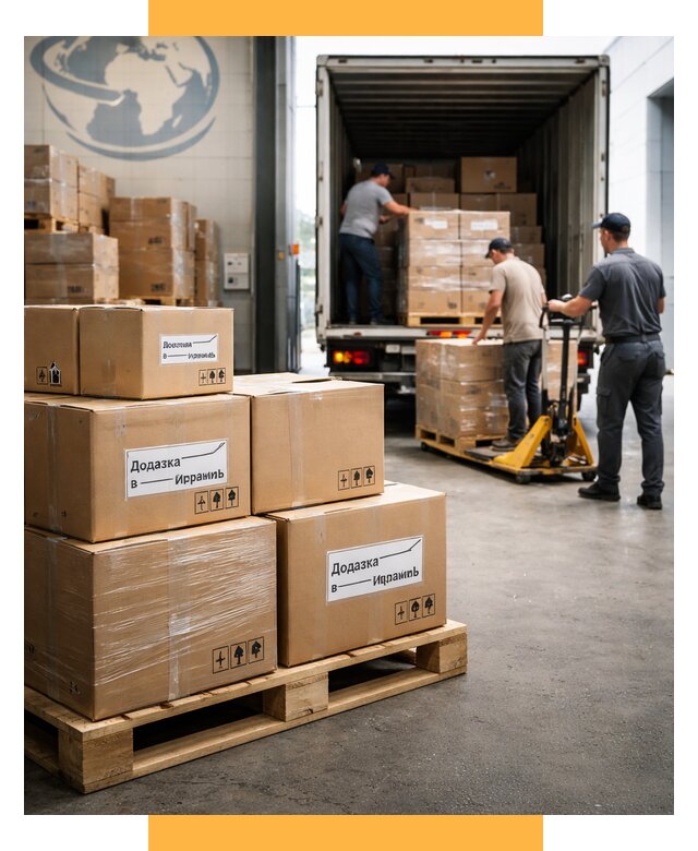 Доставка грузов в Израиль и экспорт от 49266 р. СетСервис-Днк