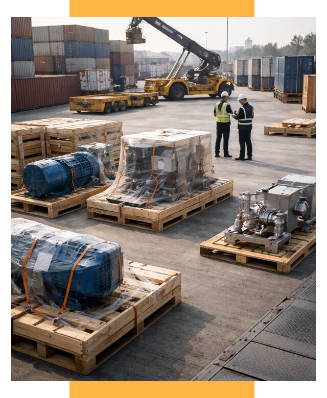 Международная перевозка оборудования от 32844 р. | СетСервис-Днк