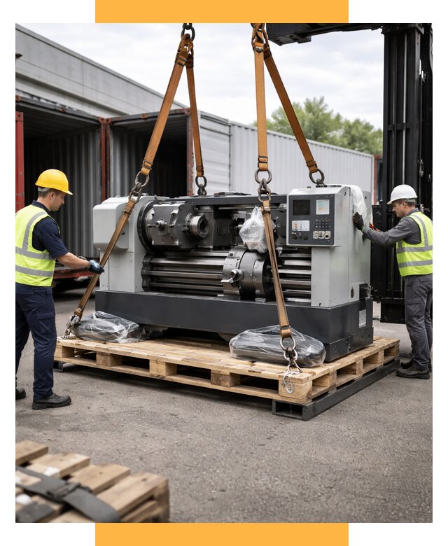 Перевозка станков и таможня от 65688 р. | СетСервис-Днк логистика