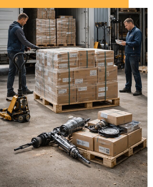 Международная перевозка автозапчастей по миру от 4927 руб