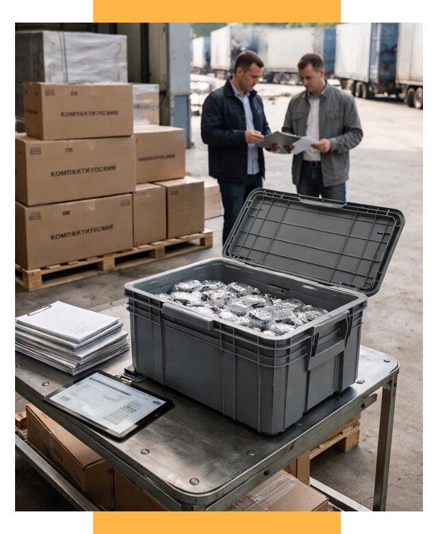 Перевозка комплектующих из Китая от 7116 р. | СетСервис-Днк