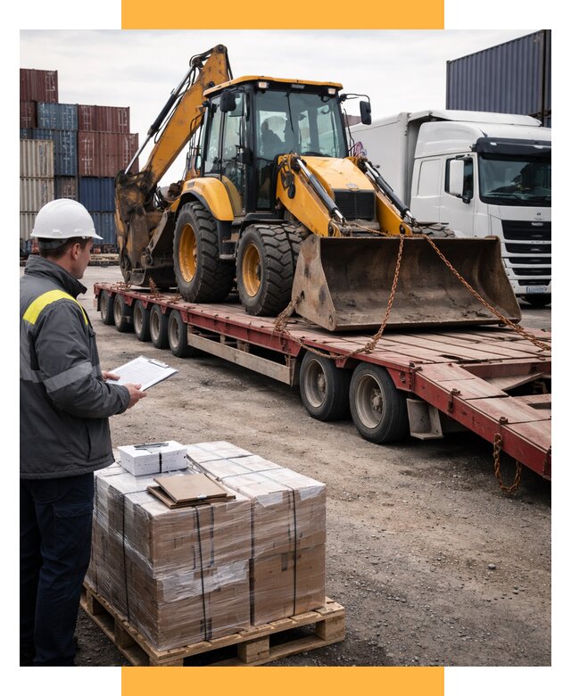 Международная перевозка спецтехники от 49266 р., СетСервис-Днк