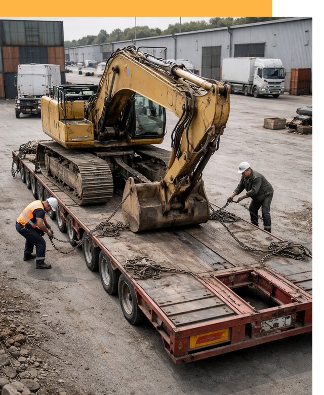 Перевозка спецтехники по России и миру от 49266 руб