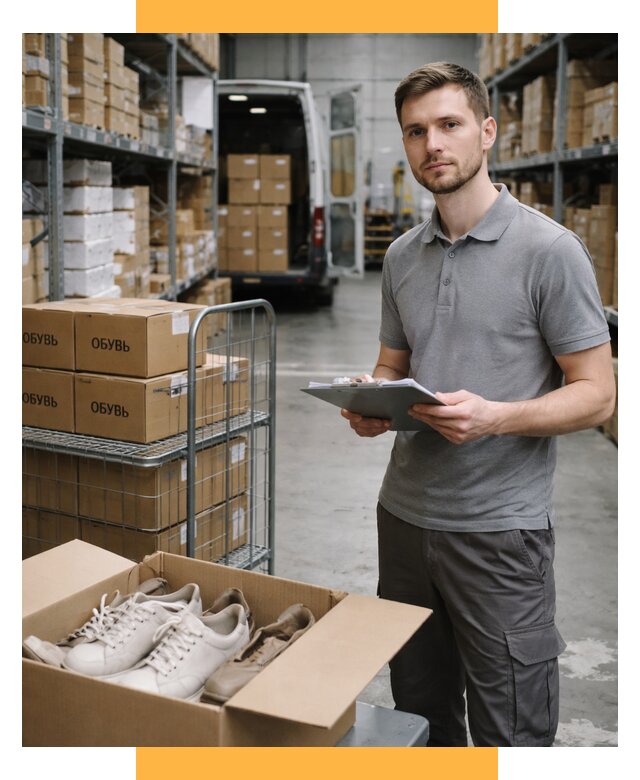 Доставка обуви из Китая и Турции от 4927 р. СетСервис-Днк