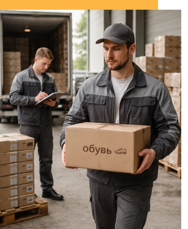 Международная перевозка обуви с таможенным оформлением от 4927