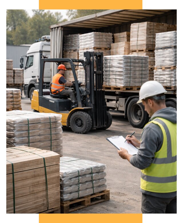 Перевозка строительных материалов от 6021 р. | СетСервис-Днк