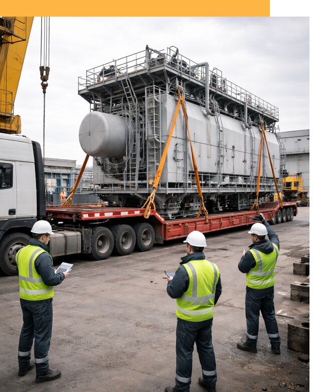 Перевозка негабаритных грузов по миру от 131376 руб