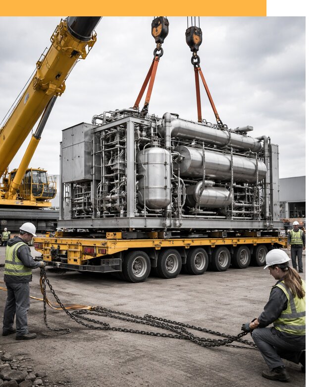 Перевозка тяжеловесных грузов по миру от 164220 руб