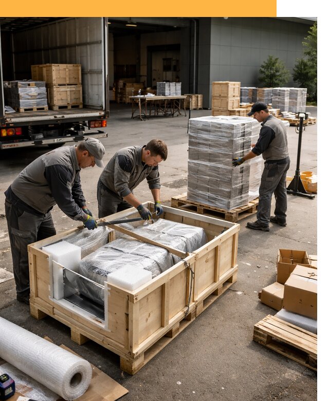 Перевозка выставочных грузов по миру от 27370 руб за м2 с таможней