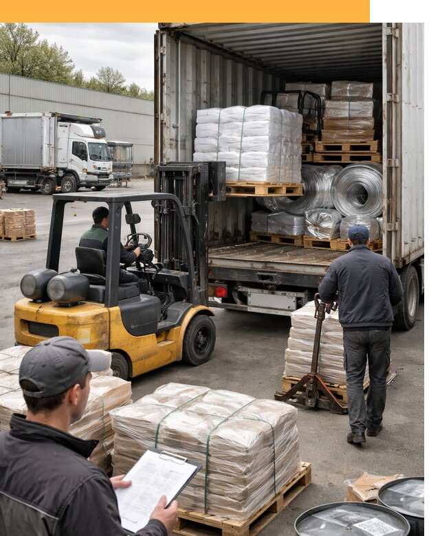 Международная перевозка сырья для производства от 7116 руб