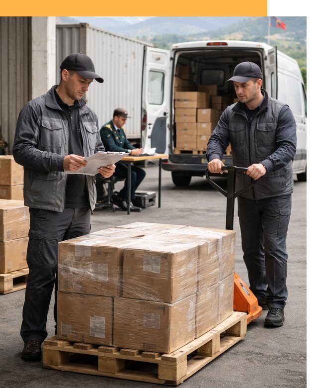 Доставка грузов через Армению, быстрая таможенная очистка от 27370