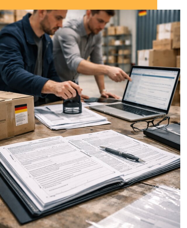 Таможенное оформление грузов из Германии от 9853 руб.