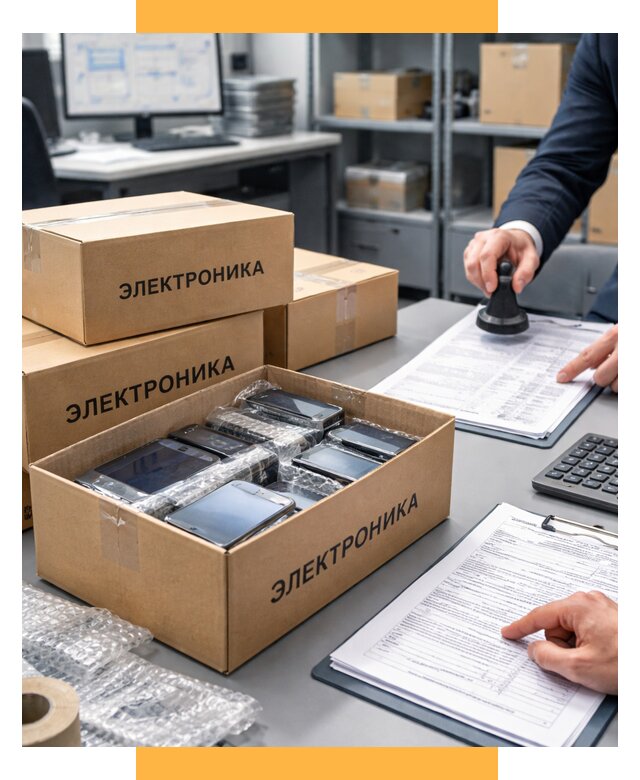 Растаможка электроники под ключ от 8758 р. СетСервис-Днк