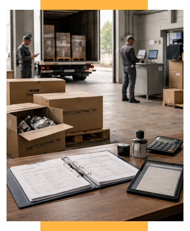 Таможенное оформление автозапчастей под ключ от 9306 р., СетСервис-Днк