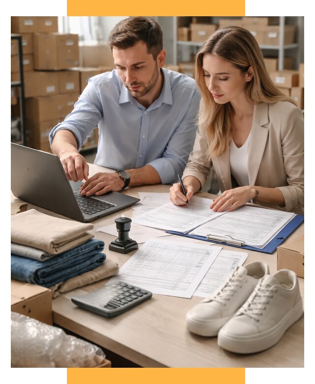 Таможенное оформление одежды и обуви от 7116 р. | СетСервис-Днк