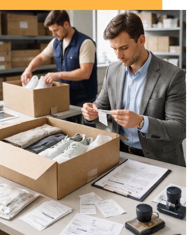 Таможенное оформление одежды и обуви по выгодной цене от 7116 руб