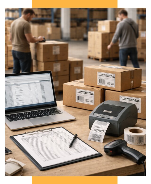 Маркировка импортных товаров от 4927 р. под ключ, СетСервис-Днк