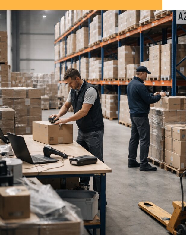 Склад консолидации в Европе: хранение, сортировка от 7116